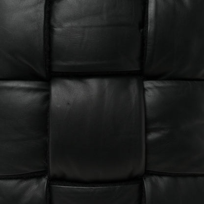 Bottega Veneta Calfskin Maxi Intrecciato Puffy Laptop Pouch Black 7 of 11