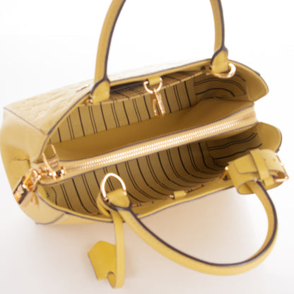 Louis Vuitton Empreinte Montaigne BB Citrine 5 of 7