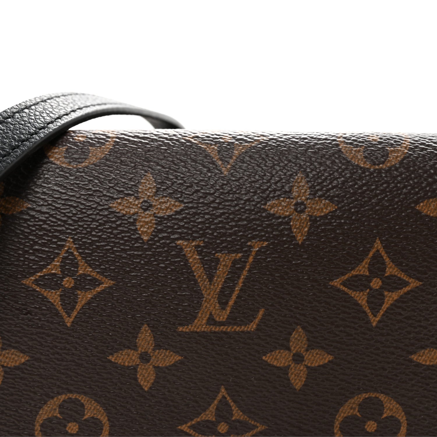 Louis Vuitton Grained Calfskin Monogram Double V Black 7 of 9