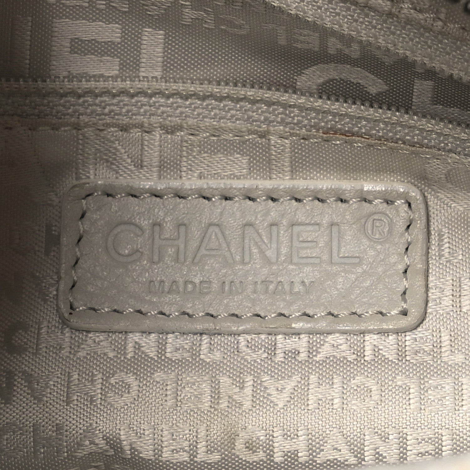 Chanel Caviar Square Stitched Bag White 6 of 14