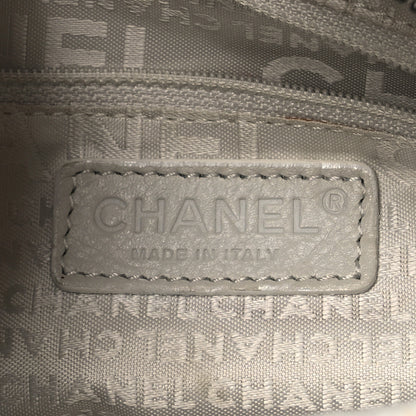 Chanel Caviar Square Stitched Bag White 6 of 14