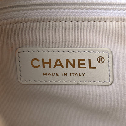 Chanel Lambskin Quilted Pearl Mini About Pearls Drawstring Bag White 6 of 10