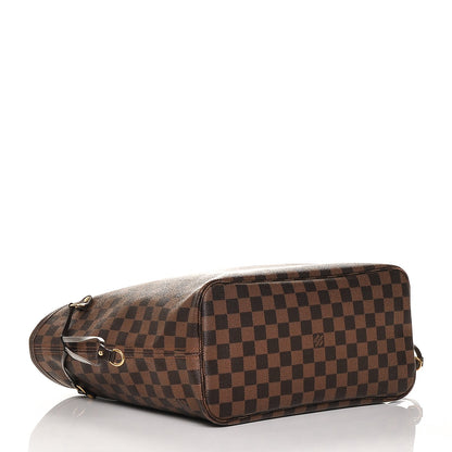 Louis Vuitton Damier Ebene Neo Neverfull MM Rose Ballerine 5 of 8