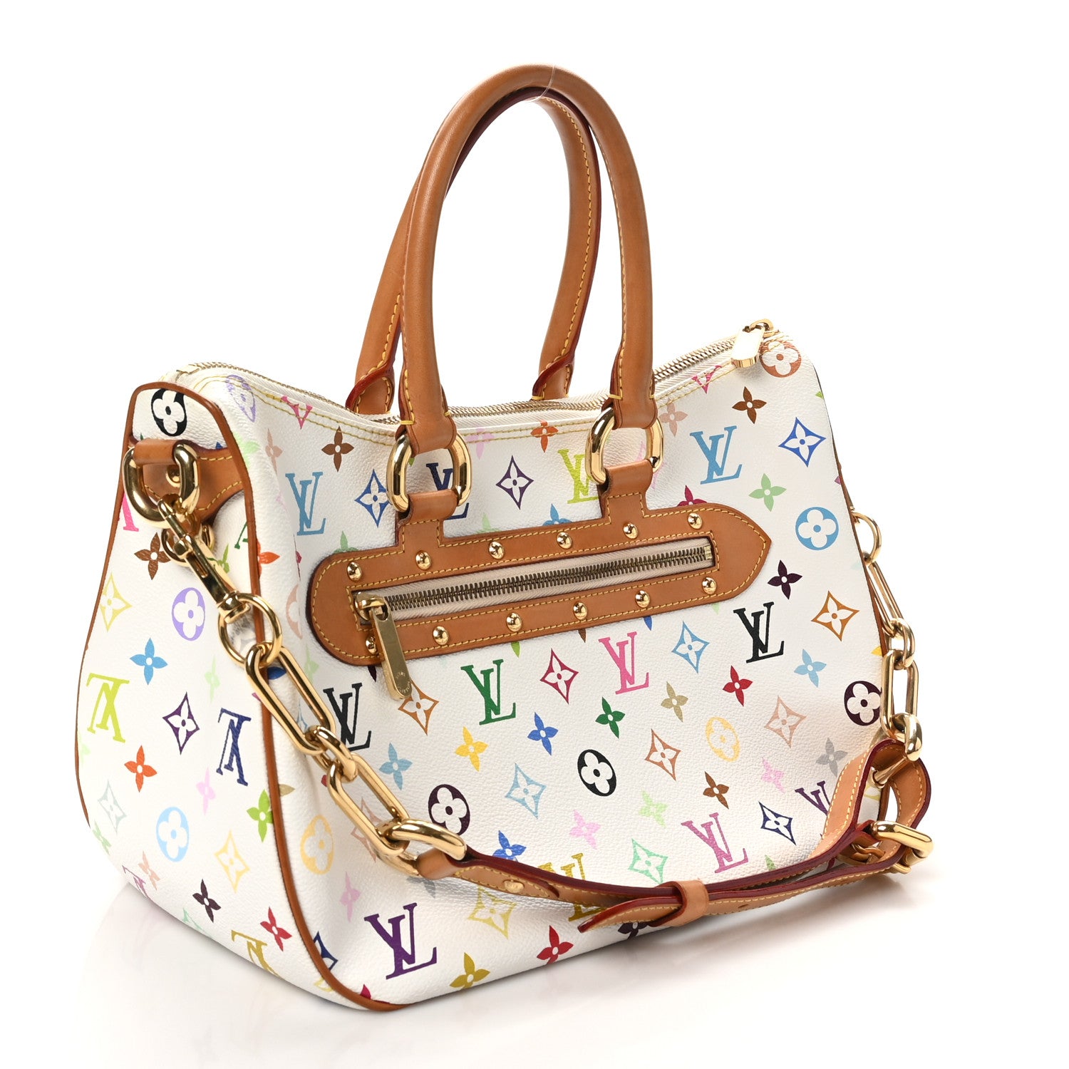 Louis Vuitton Monogram Multicolor Rita White 3 of 9