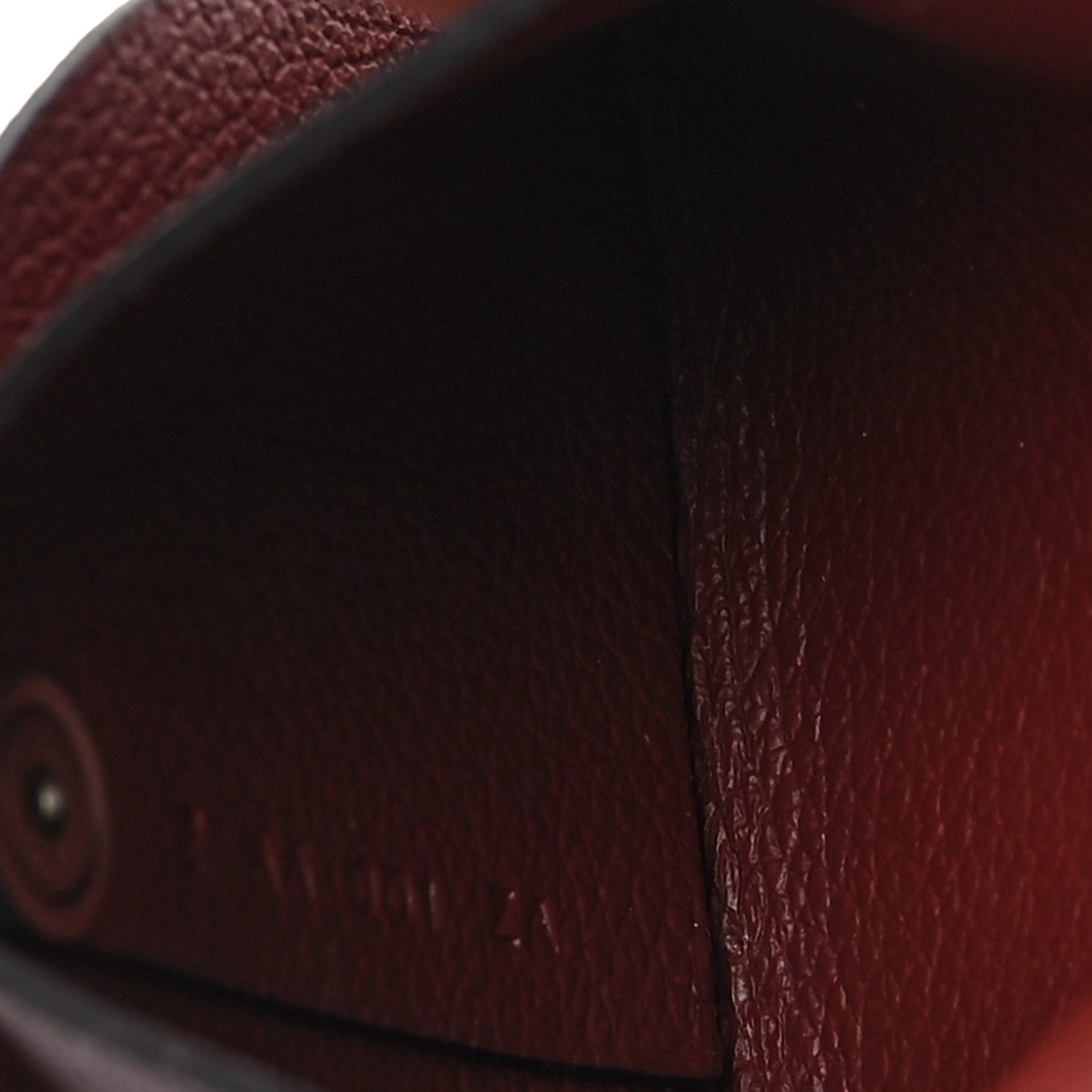 Hermes Evercolor Bastia Coin Purse Rouge Sellier Rouge H 5 of 7