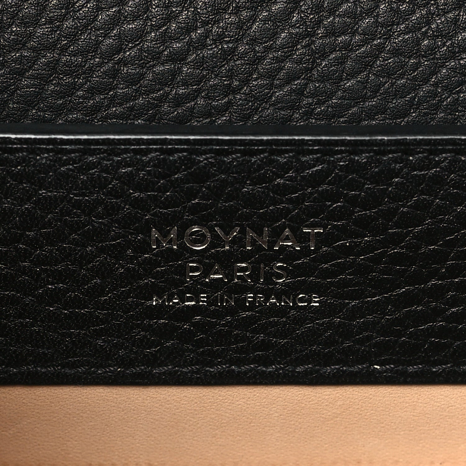 Moynat Taurillon Blush Rejane PM Black 6 of 10