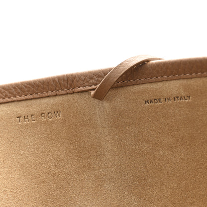 The Row Grained Calfskin Large N/S Park Tote Brown 6 of 10