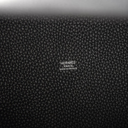 Hermes Taurillon Clemence Picotin Lock 22 MM Black 6 of 11