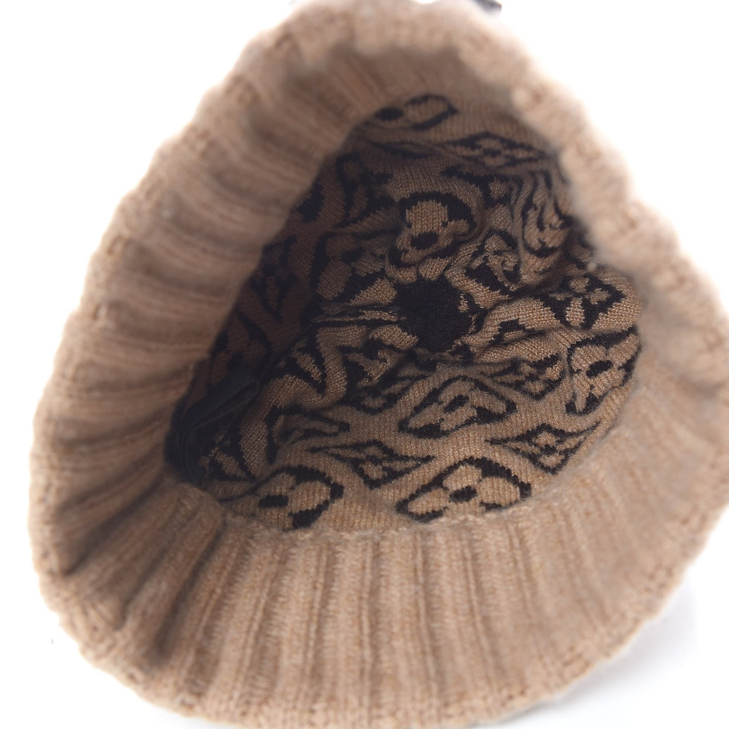 Cashmere Monogram Inventeur Beanie