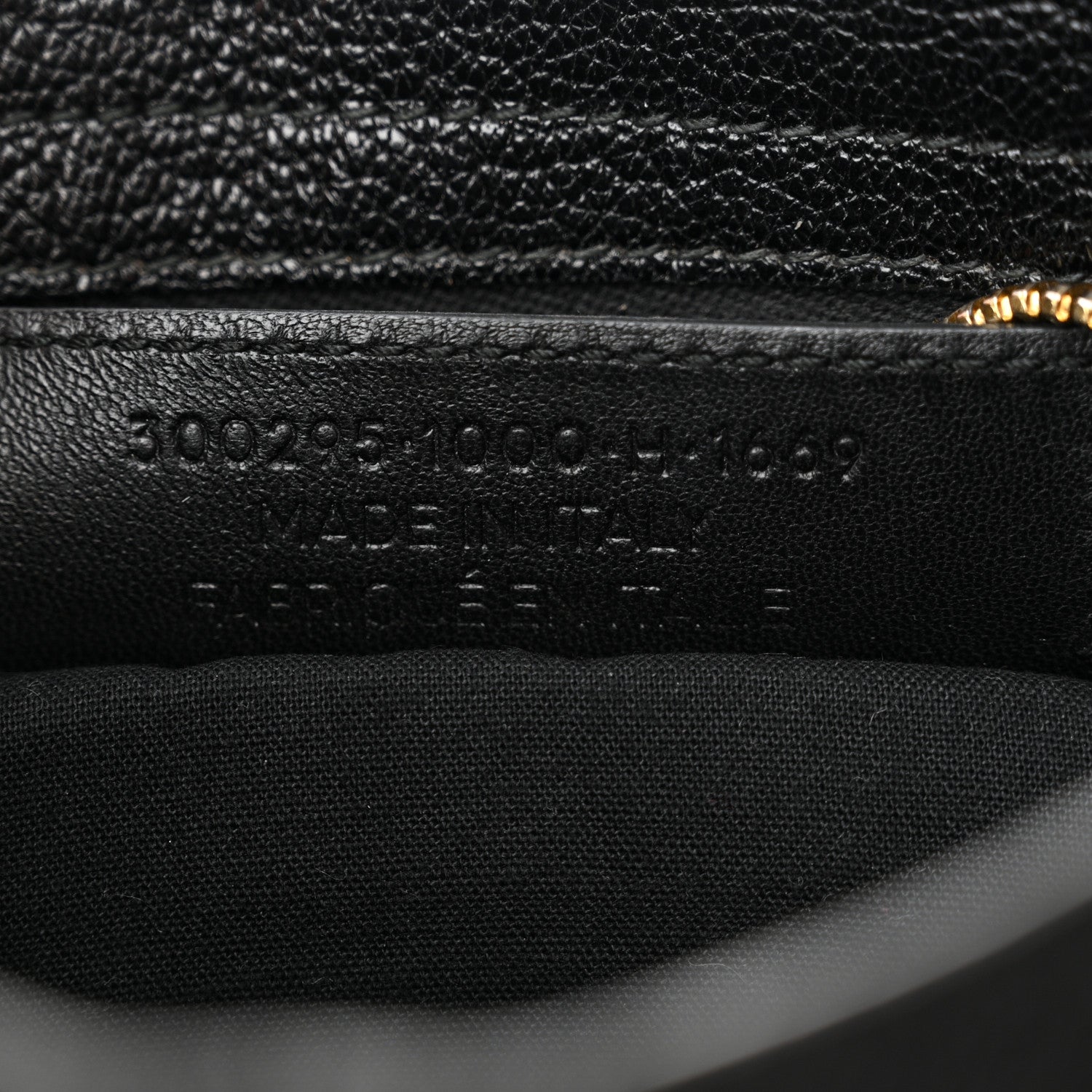 Balenciaga Chevre Gold Metallic Edge Hardware Mini City Black 8 of 16