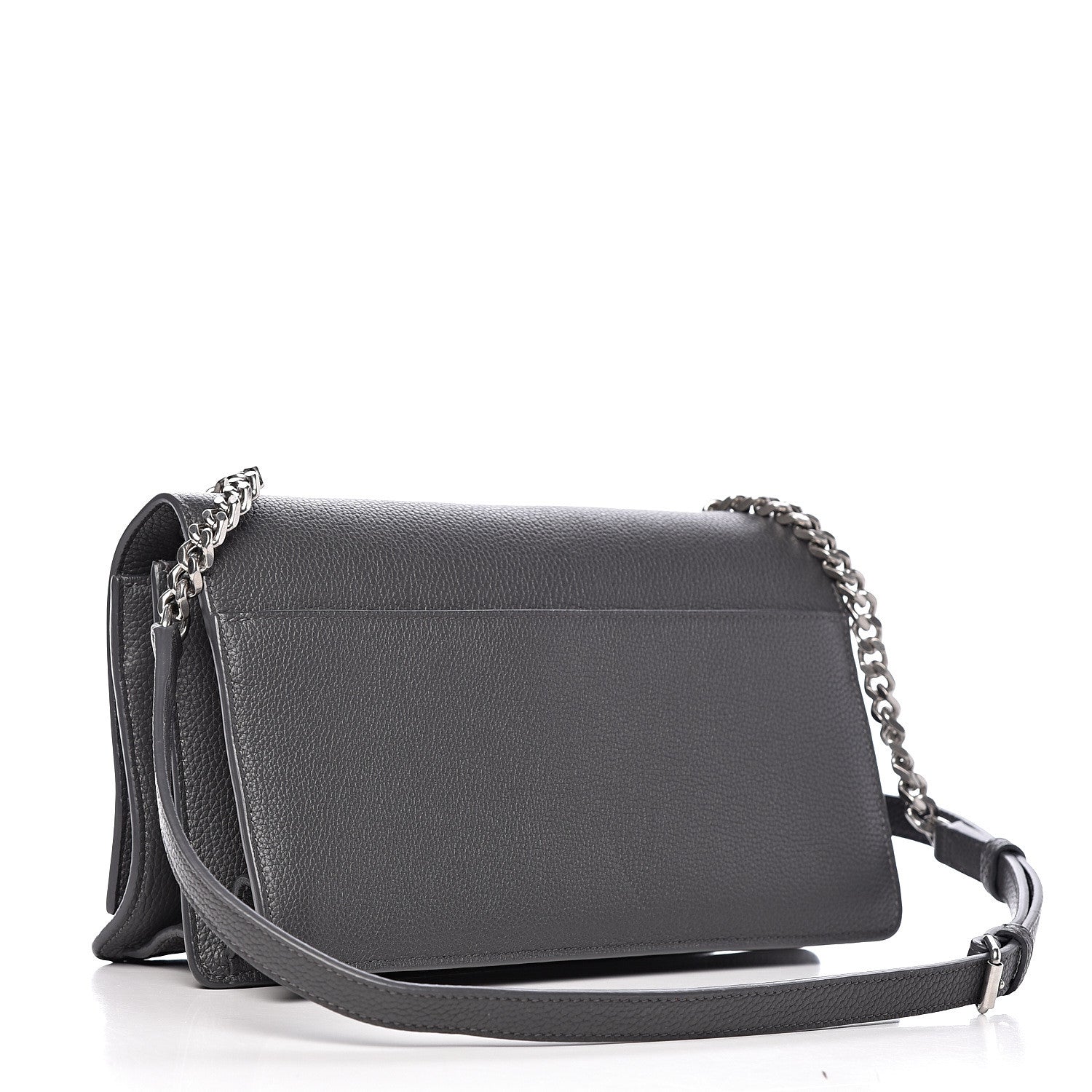 Saint Laurent Grained Calfskin Embossed Monogram Medium Sunset Storm 3 of 12