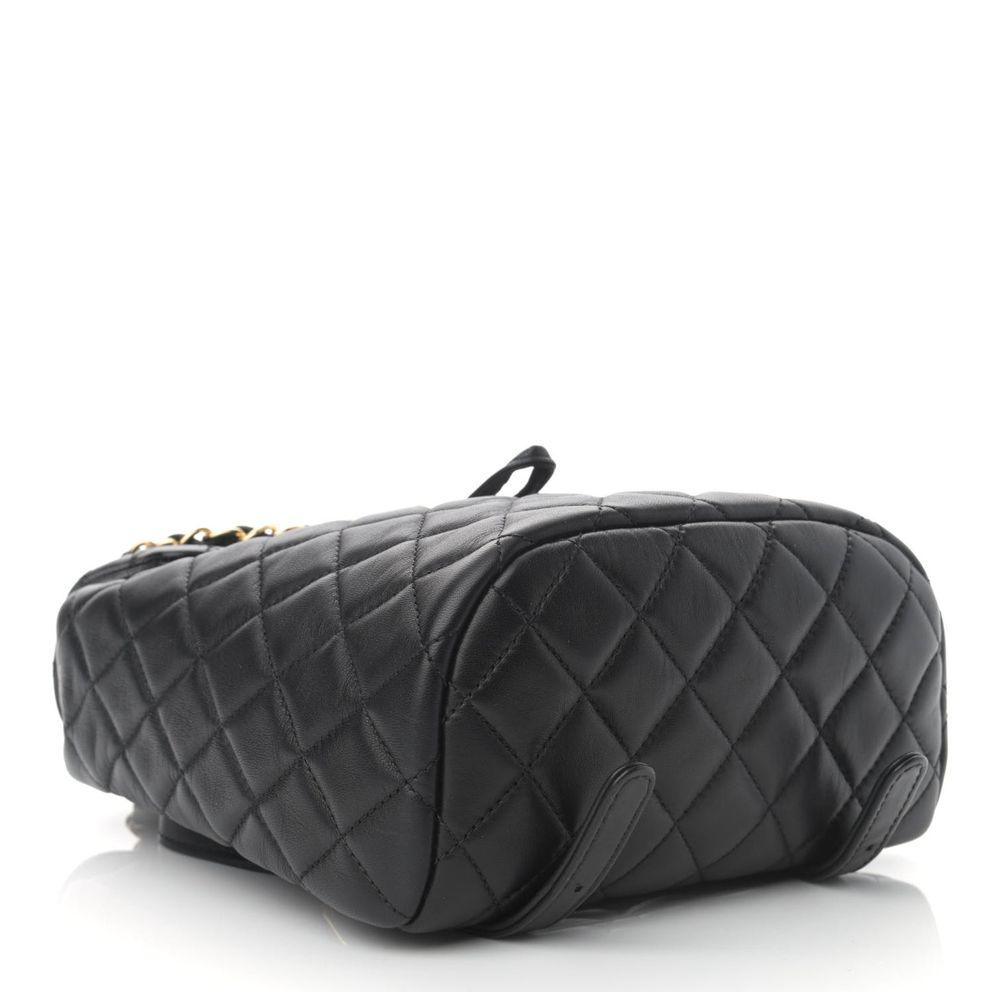 Lambskin Quilted Mini Urban Spirit Backpack Black