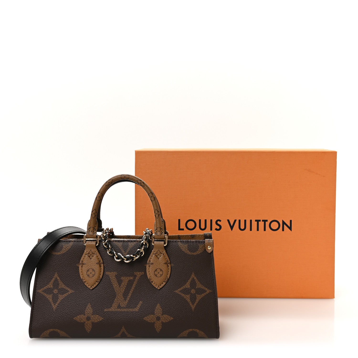 Louis Vuitton Reverse Monogram Giant OnTheGo East West Chain 10 of 10