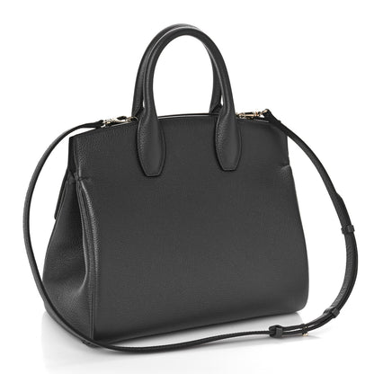 Salvatore Ferragamo Hammered Calfskin Studio Bag 3 of 8