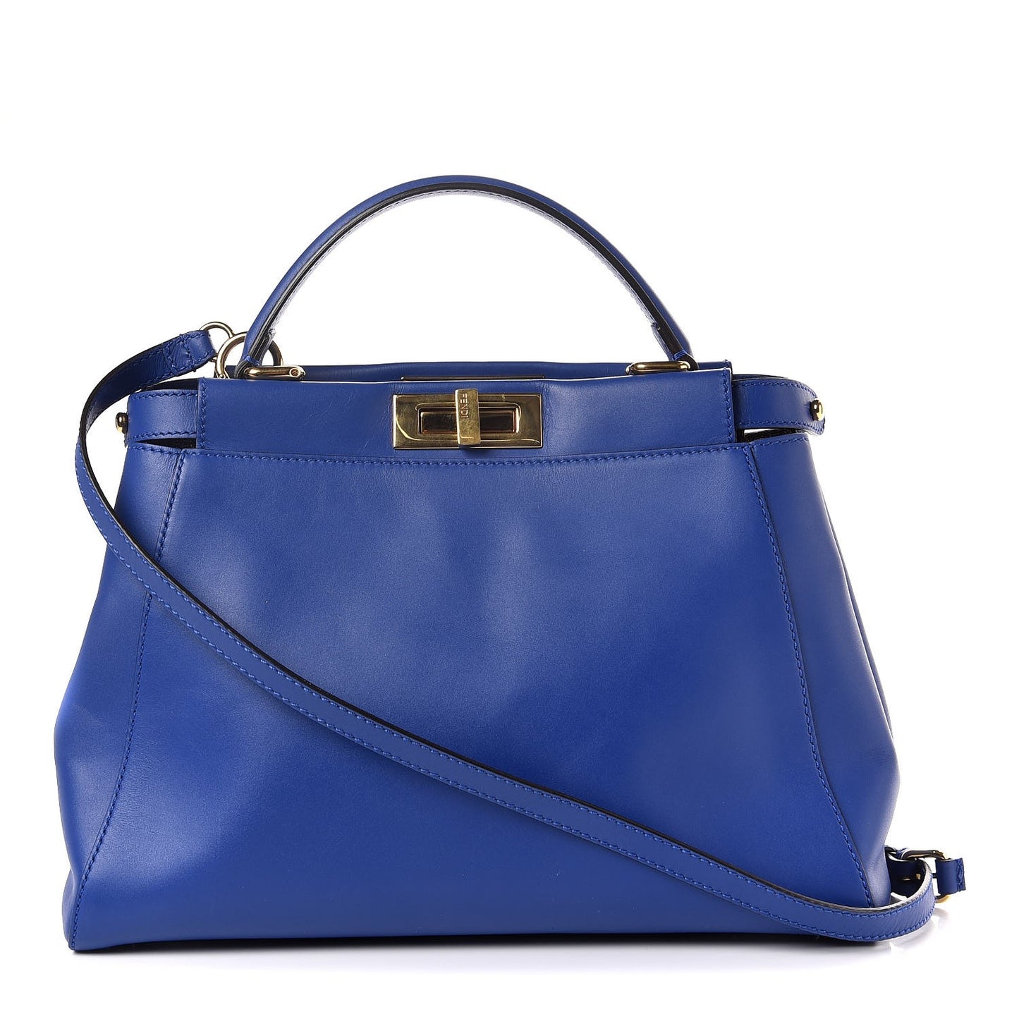 Vitello Morgan Fabric Jacquard Pequin Medium Peekaboo Iconic Satchel Blue Neon Tobacco