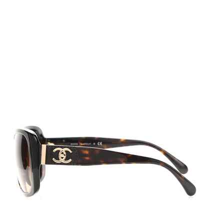 Chanel Acetate CC Turnlock Sunglasses 5234 Q Tortoise 2 of 6