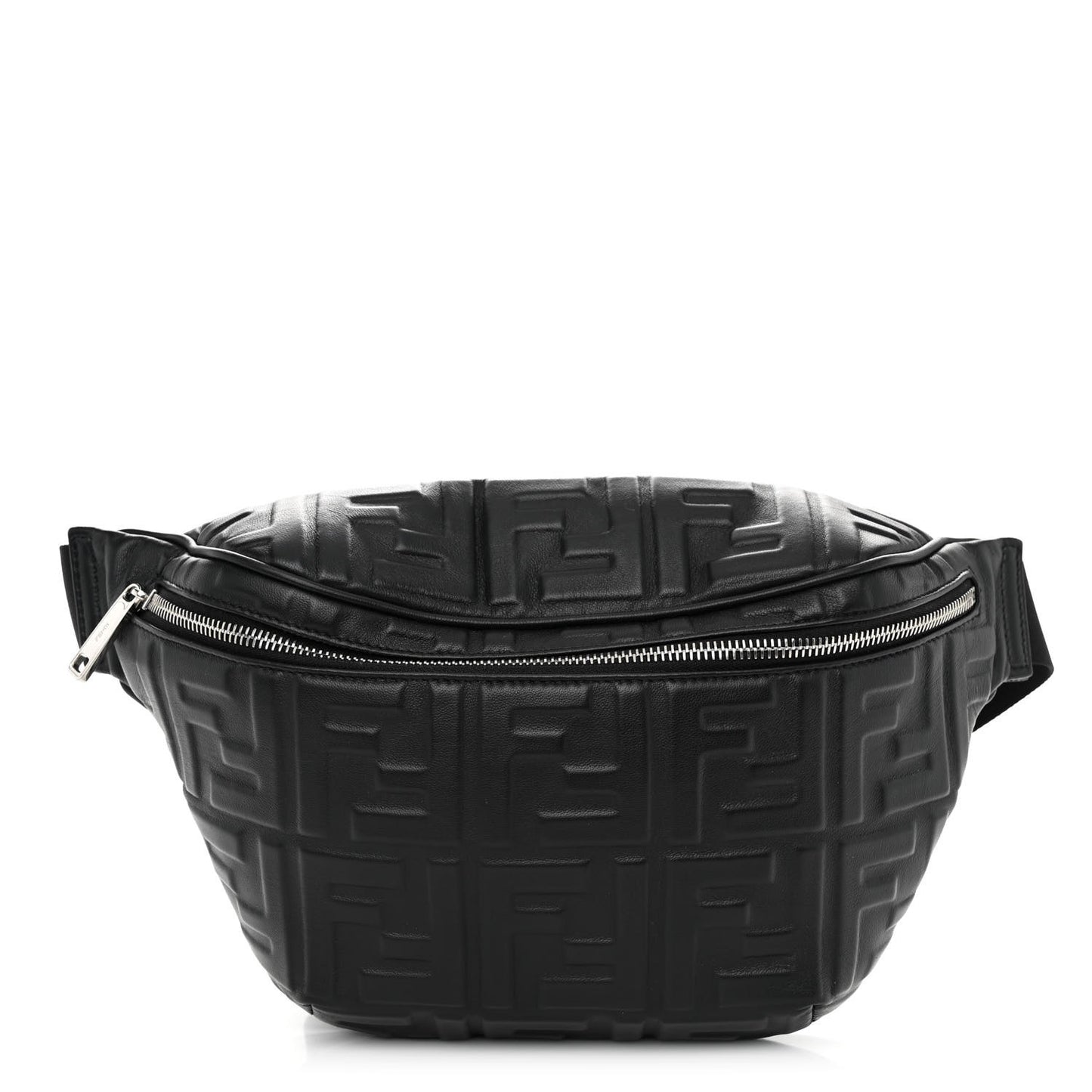 Nappa FF 1974 Embossed Belt Bag Black