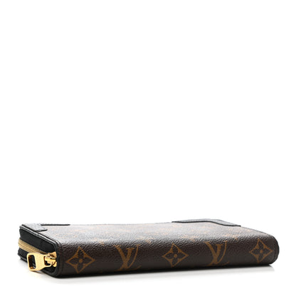 Louis Vuitton Monogram Zippy Retiro Wallet Black 4 of 7