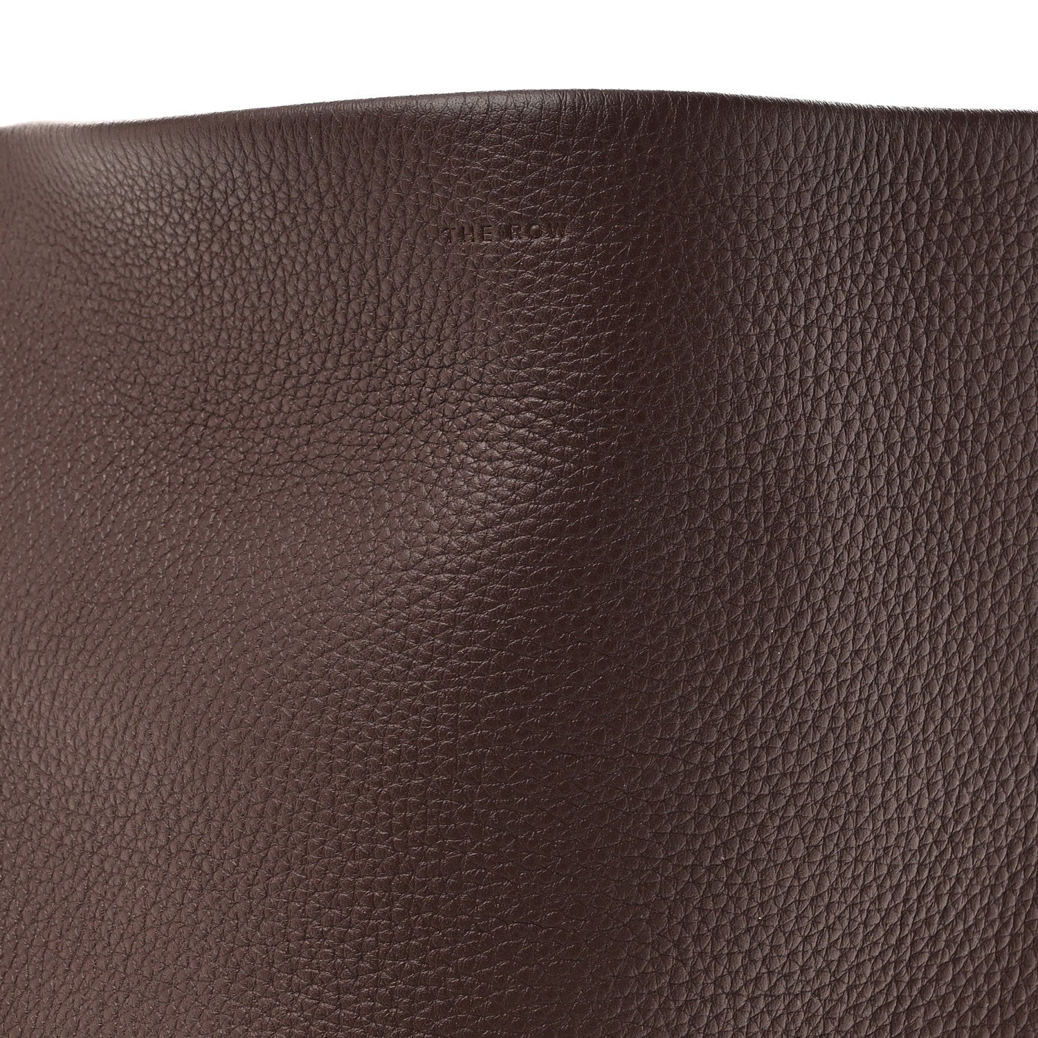 The Row Grained Calfskin Medium N/S Park Tote Acajou 7 of 9