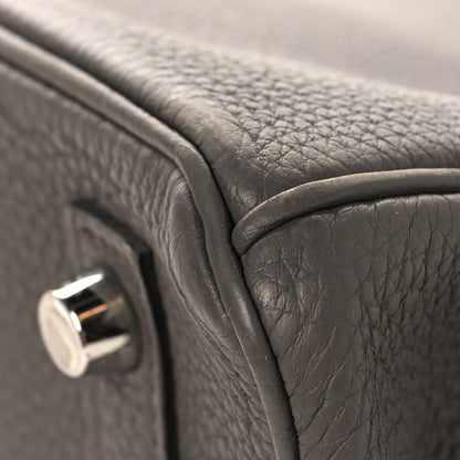 Hermes Togo Birkin 25 Etain 12 of 15