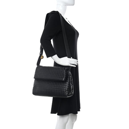 Bottega Veneta Nappa Intrecciato Bag Black 2 of 10