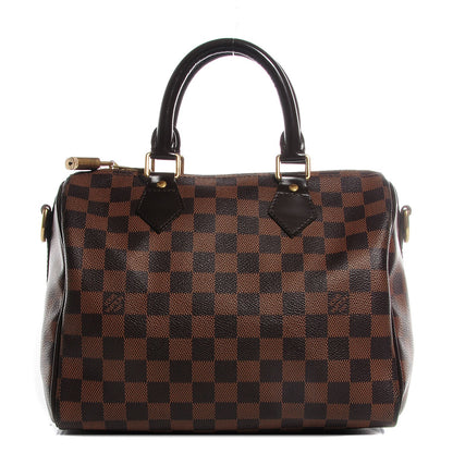 Louis Vuitton Damier Ebene Speedy Bandouliere 25 1 of 8