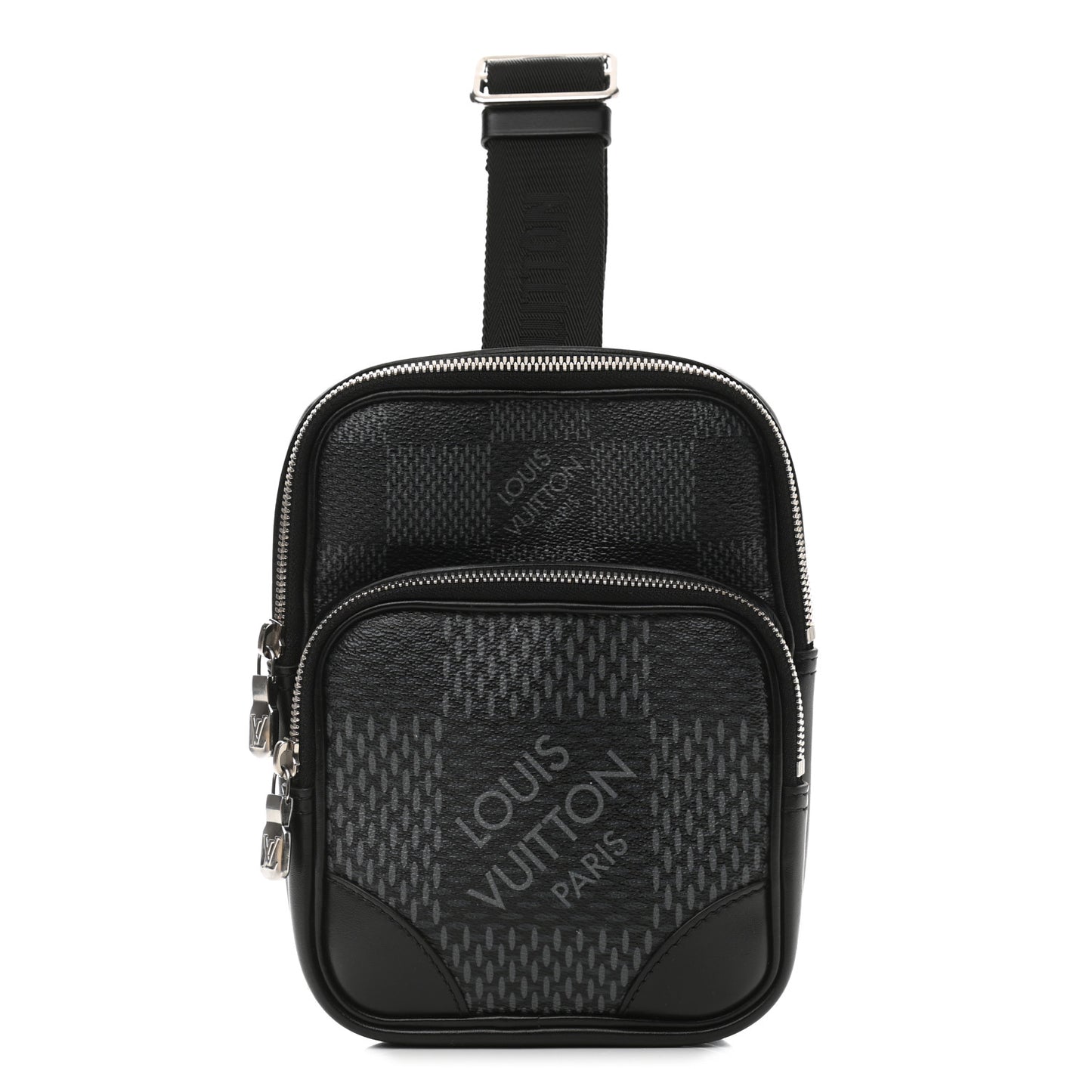 Damier Graphite 3D Amazone Sling Bag Black