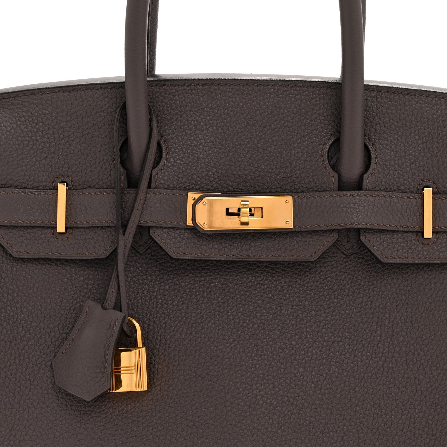 Hermes Togo Birkin 30 Etain 8 of 14