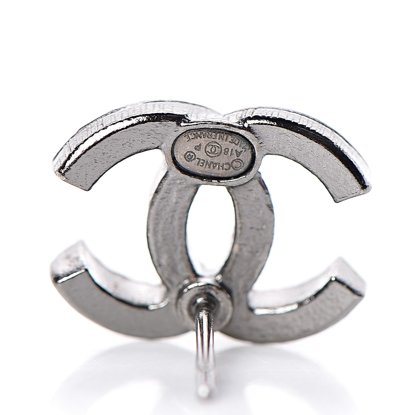 Ruthenium Crystal CC Earrings