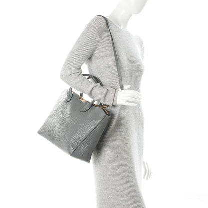 Burberry Heritage Grain Medium Dewsbury Tote Grey 2 of 9