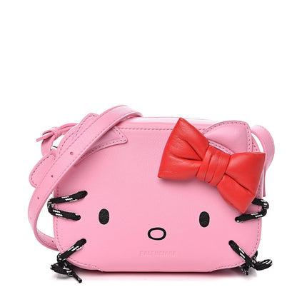 Balenciaga Calfskin Hello Kitty Camera Bag Pink 1 of 10