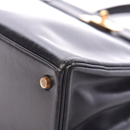 Hermes Box Kelly Retourne 28 Black 20 of 24