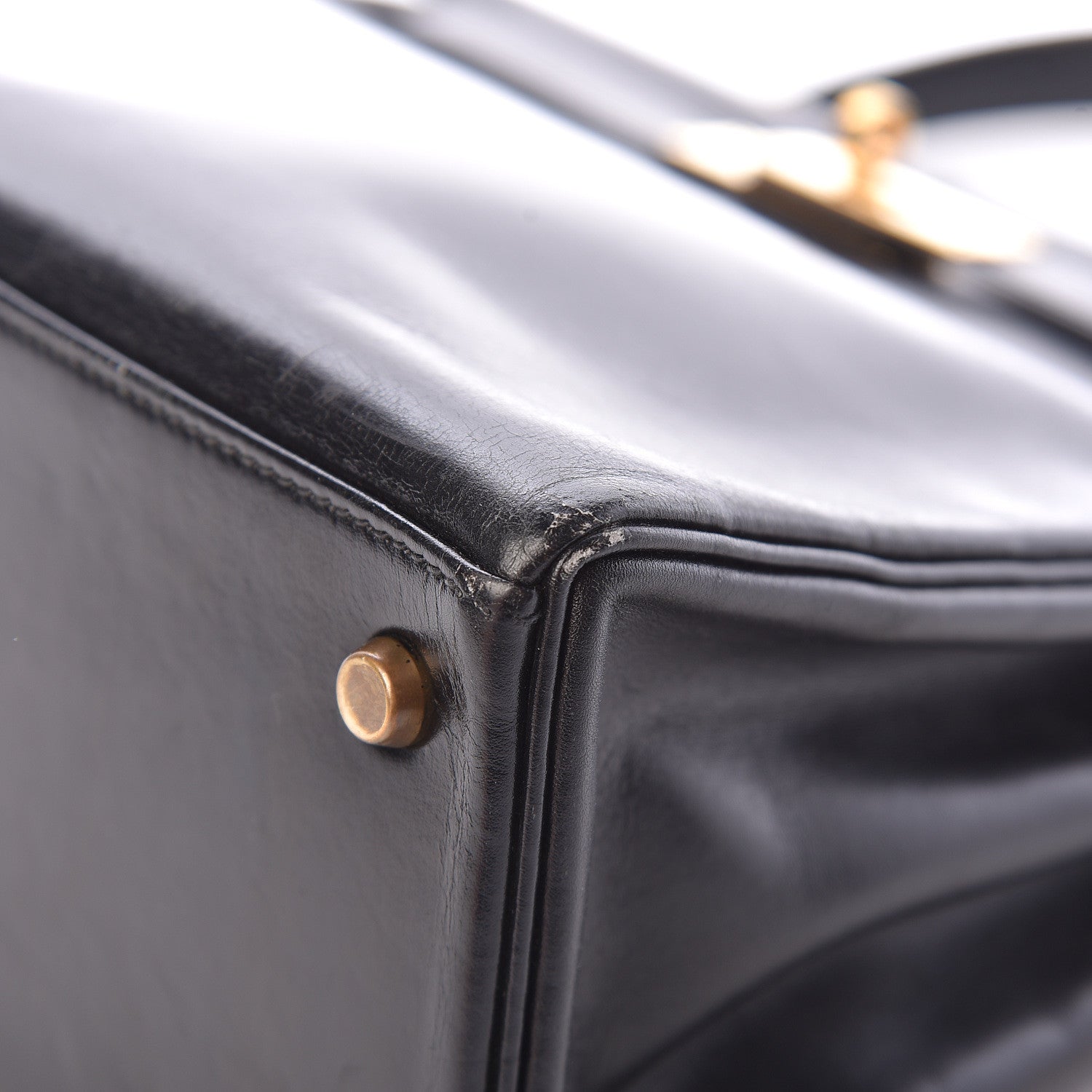 Hermes Box Kelly Retourne 28 Black 20 of 24