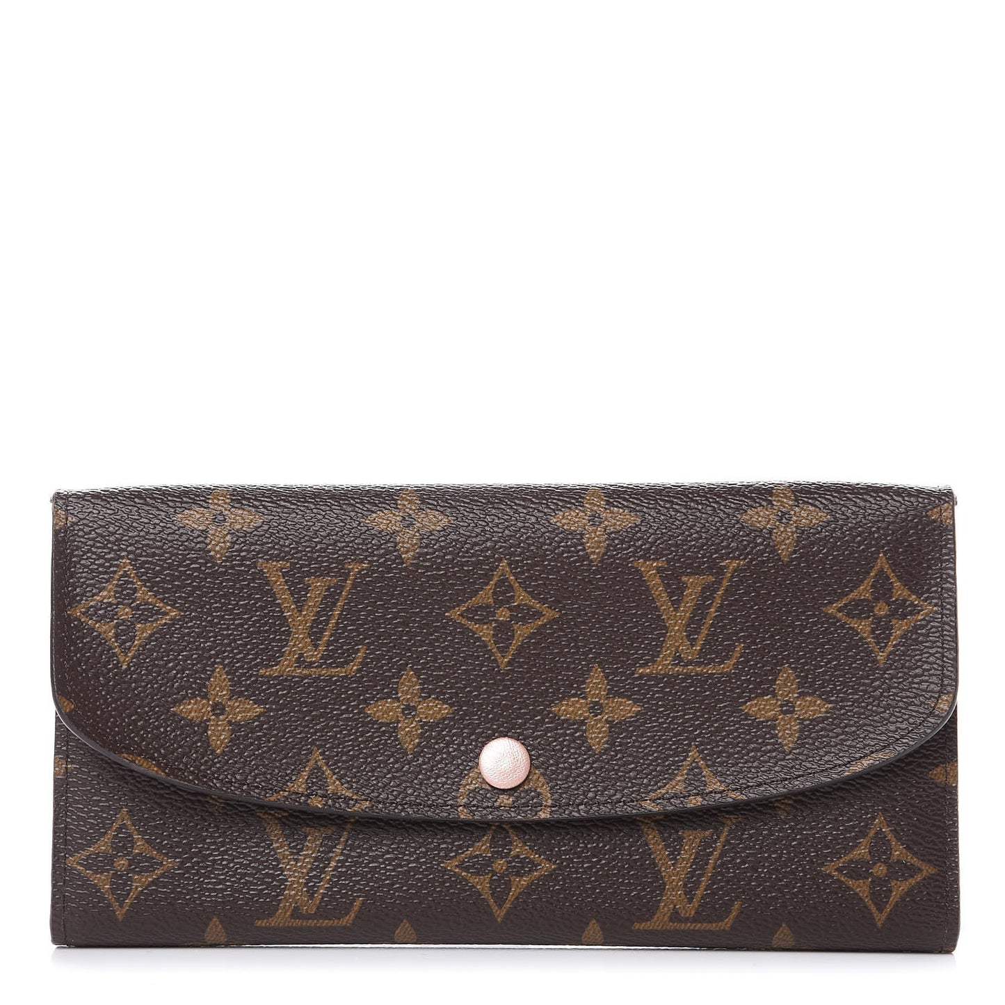 Monogram Emilie Wallet Rose Nacre