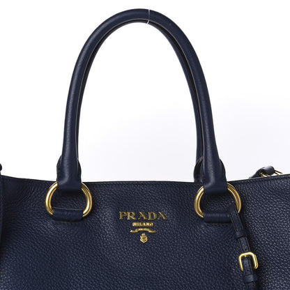 Prada Vitello Daino Shopping Tote Baltico 6 of 9