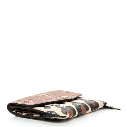 Louis Vuitton Empreinte Monogram Giant Wild At Heart Key Pouch Caramel 4 of 7