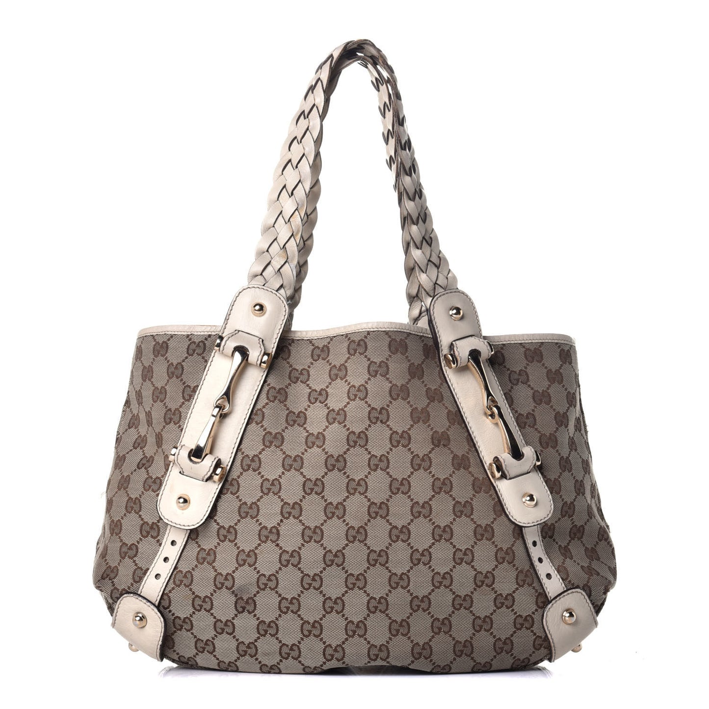 Monogram Small Pelham Shoulder Bag Off White