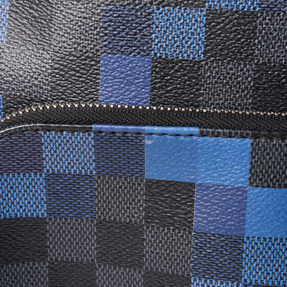Louis Vuitton Damier Graphite Pixel Avenue Sling Backpack Blue 11 of 12