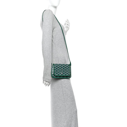 Goyard Goyardine Plumet Wallet Clutch Green 2 of 11