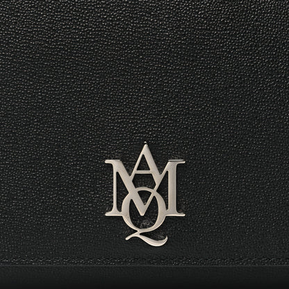 Alexander McQueen Calfskin Insignia Pouch Black 7 of 9