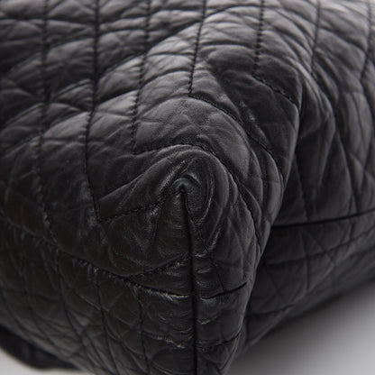 Chanel Aged Calfskin Karl's Cabas Tote Black 10 of 12