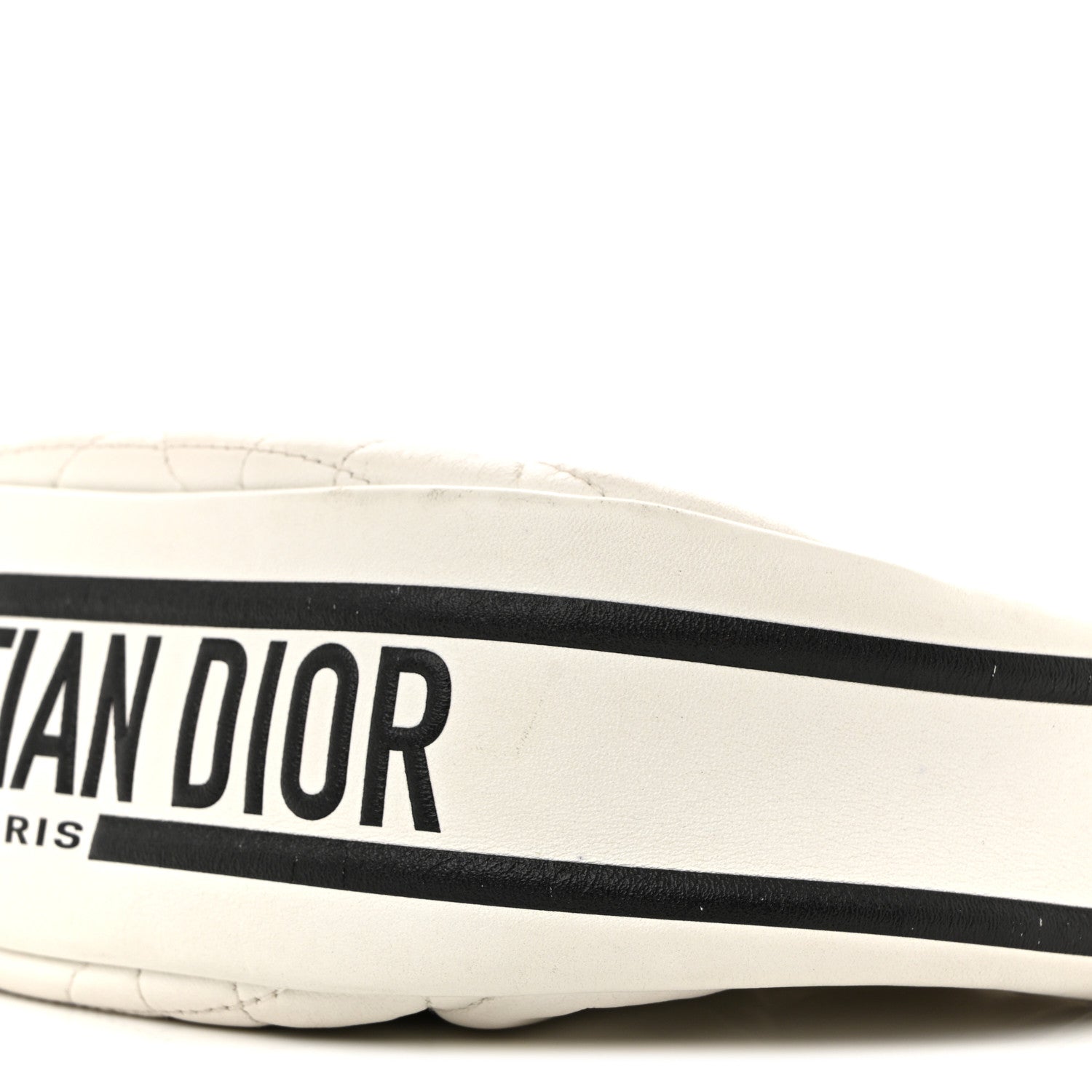 Christian Dior Lambskin Cannage Small Dior Vibe Hobo Bag White 10 of 17