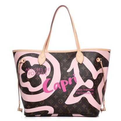 Louis Vuitton Monogram Tahitienne Capri Neverfull MM 1 of 7