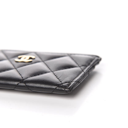 Chanel Lambskin Quilted Card Holder Black 11 of 13