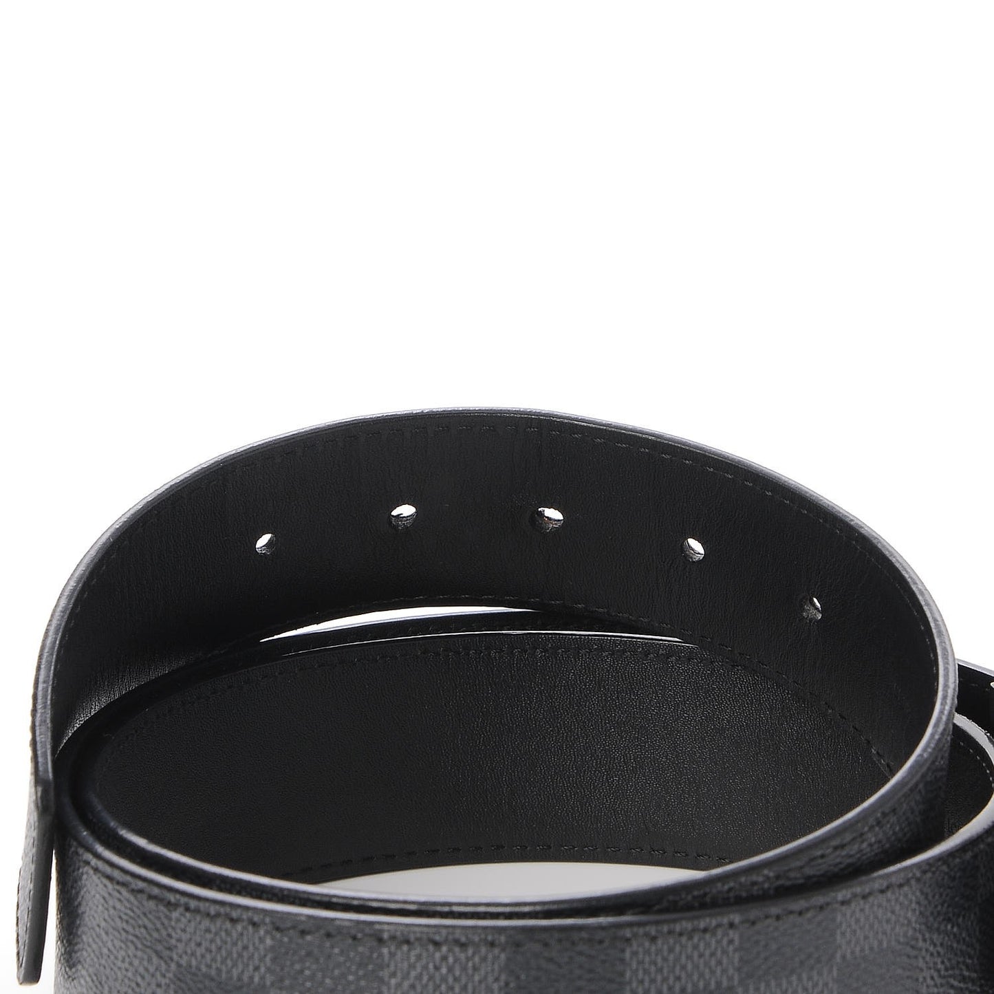 Damier Graphite LV Initiales Belt 100 40
