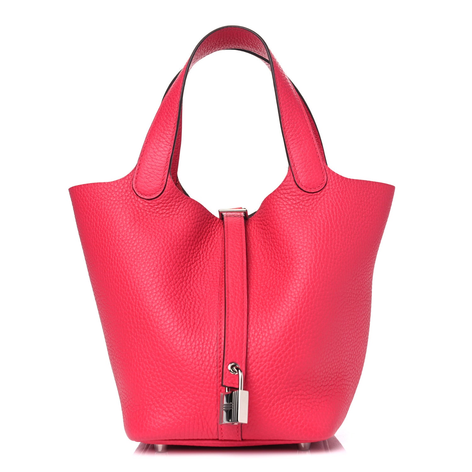 Hermes Taurillon Clemence Picotin Lock 18 PM Rose Extreme 1 of 4