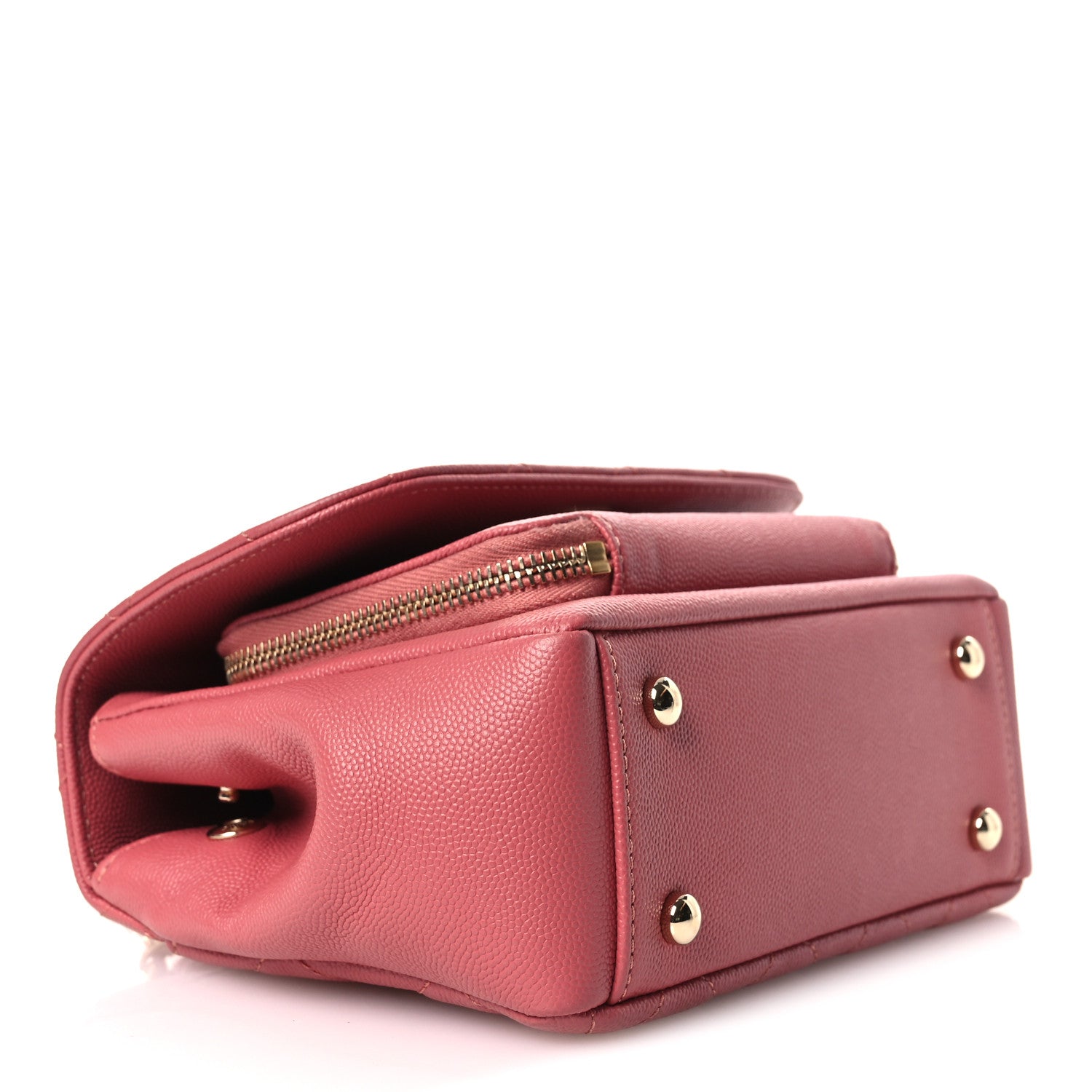 Chanel Caviar Quilted Small Business Affinity Flap Pink 4 of 10