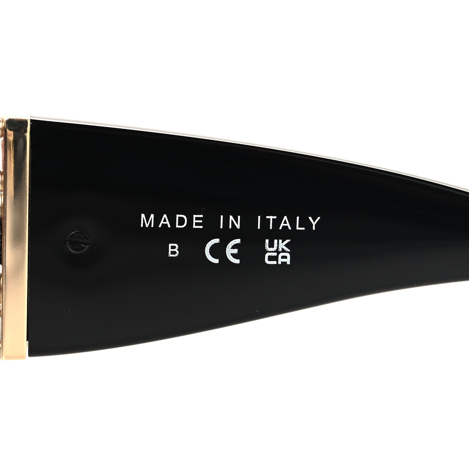 Chanel Acetate Calfskin Chain CC Sunglasses 5536-Q-A Black 6 of 6