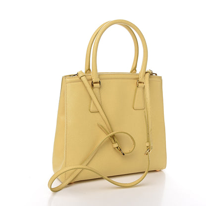 Prada Saffiano Lux Parabole Tote Ginestra 2 of 12
