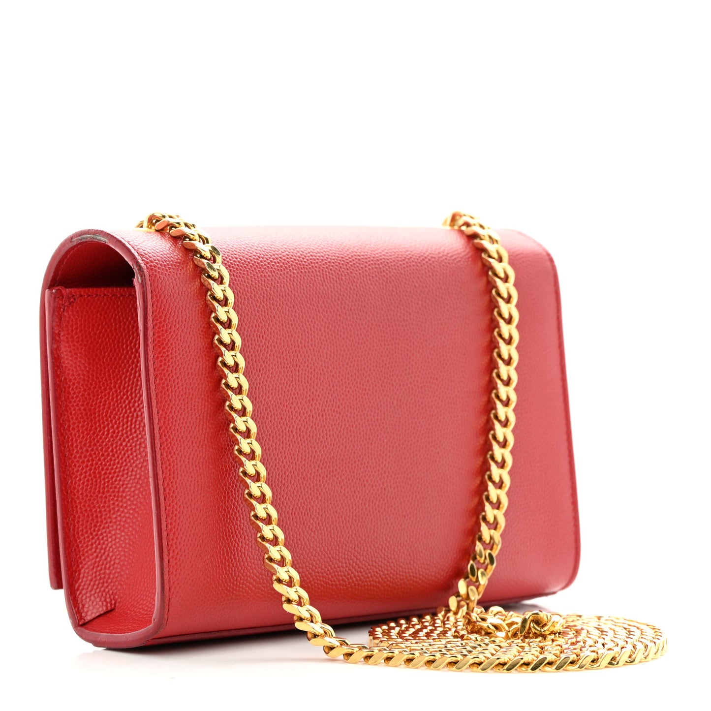Grain De Poudre Small Monogram Kate Satchel Red